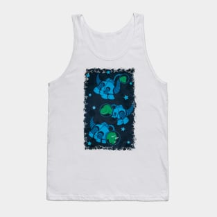 Space Dinosaurs Tank Top